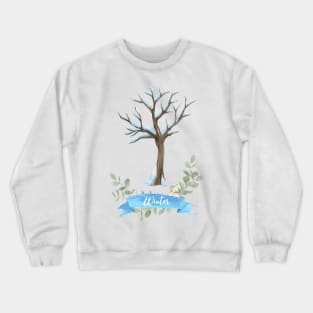 Winter is here! - Cold season frost. Crewneck Sweatshirt